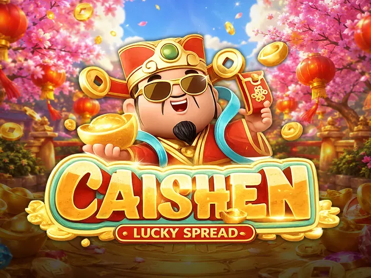 PLAYSTAR : CAISHEN-LUCKY SPREAD - POCKETSLOT777