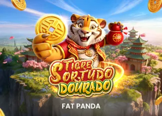 Tigre Sortudo Dourado - POCKETSLOT777