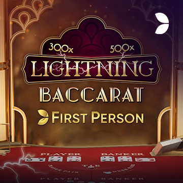 First Person Lightning Baccarat - POCKETSLOT777