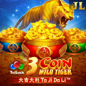 Jili : 3 Coin Wild Tiger - POCKETSLOT777